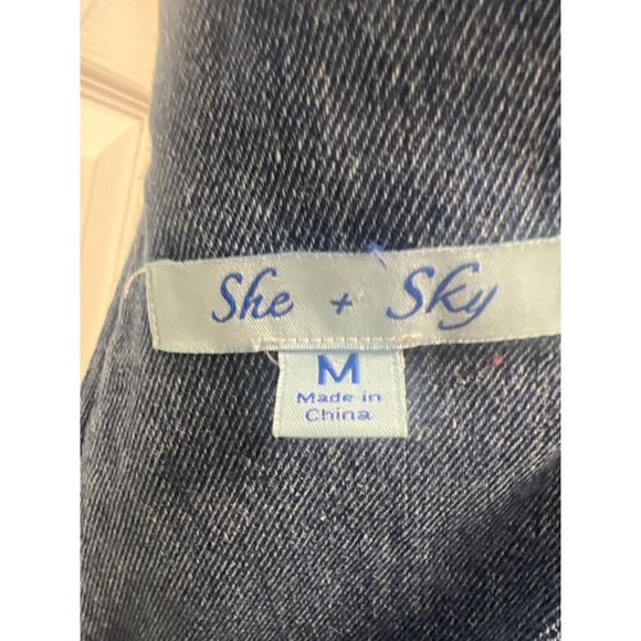 Denim dress She + Sky size M - Picture 7 of 7